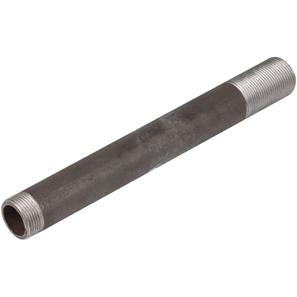 Сгон АС 1/2″ Ду15 Ру16 длина=800 мм, стальной удлиненный по ГОСТ 8965-75, без комплекта