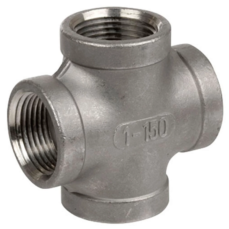Крестовина Китай 2 1/2″ Ду65 Ру20 корпус – нержавеющая сталь AISI304, внутренняя резьба