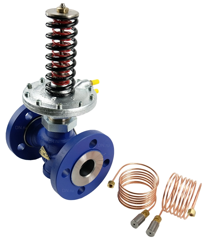 Регулятор давления фланцевый RD122D-040 Kvs= 21 Ду40 Ру25